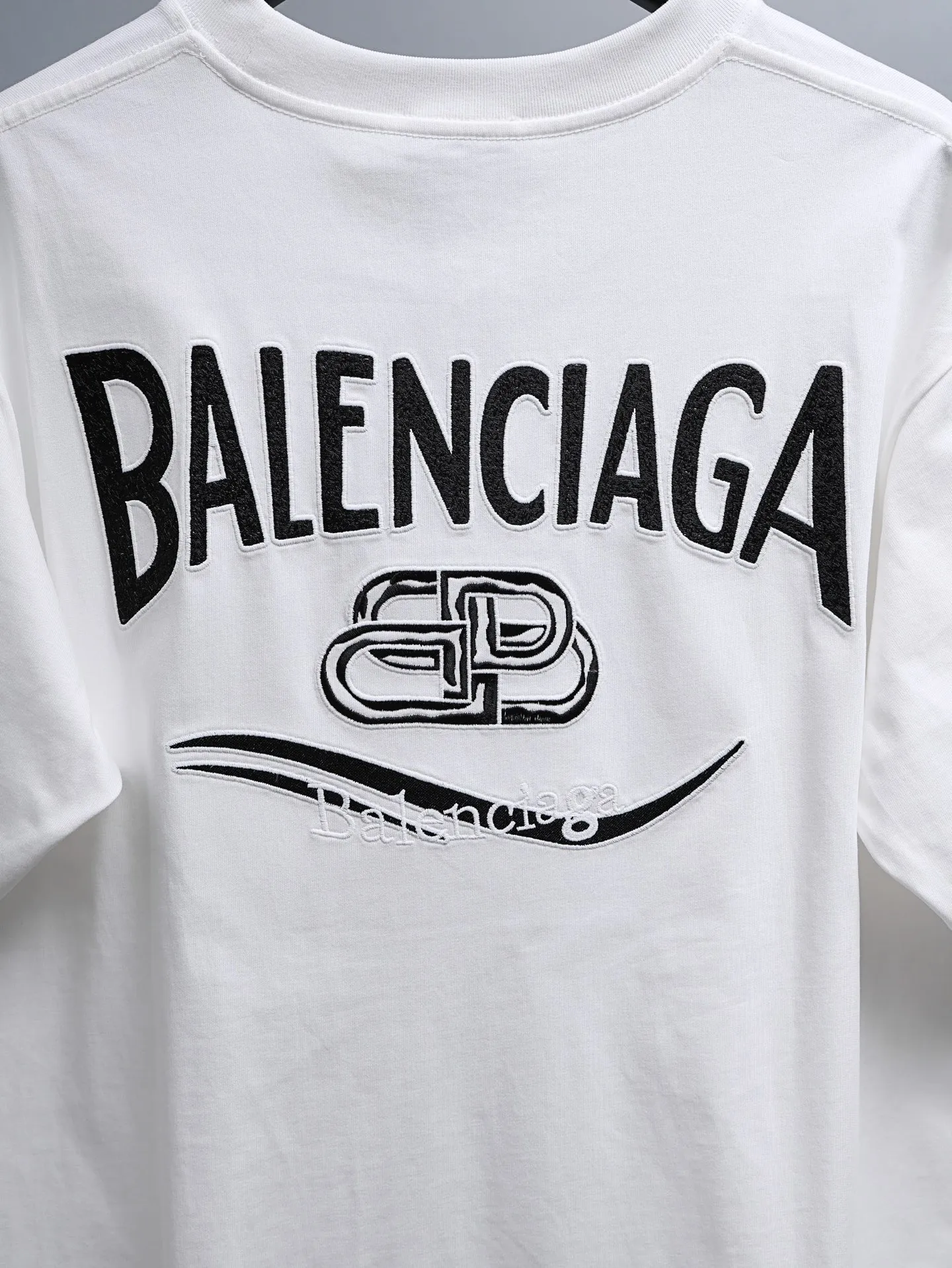 P90💰 Balenciaga* 2026 New Arrival T : 300g ： 🪡 🪡 :S M L XL XXL :White
